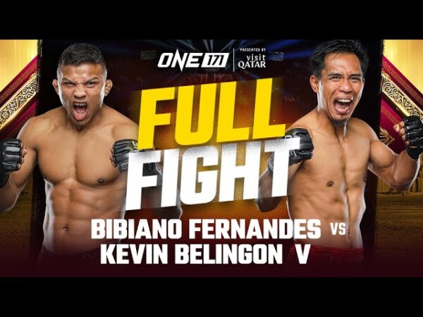 Bibiano Fernandes vs. Kevin Belingon V | ONE 171 Full Fight