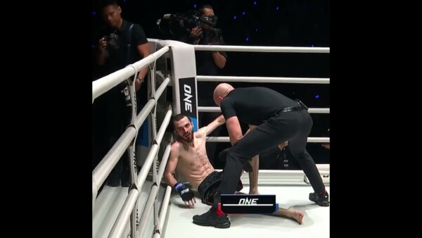 Coming in HOT  Aliff starts the show with a first round KO for his third straight win!