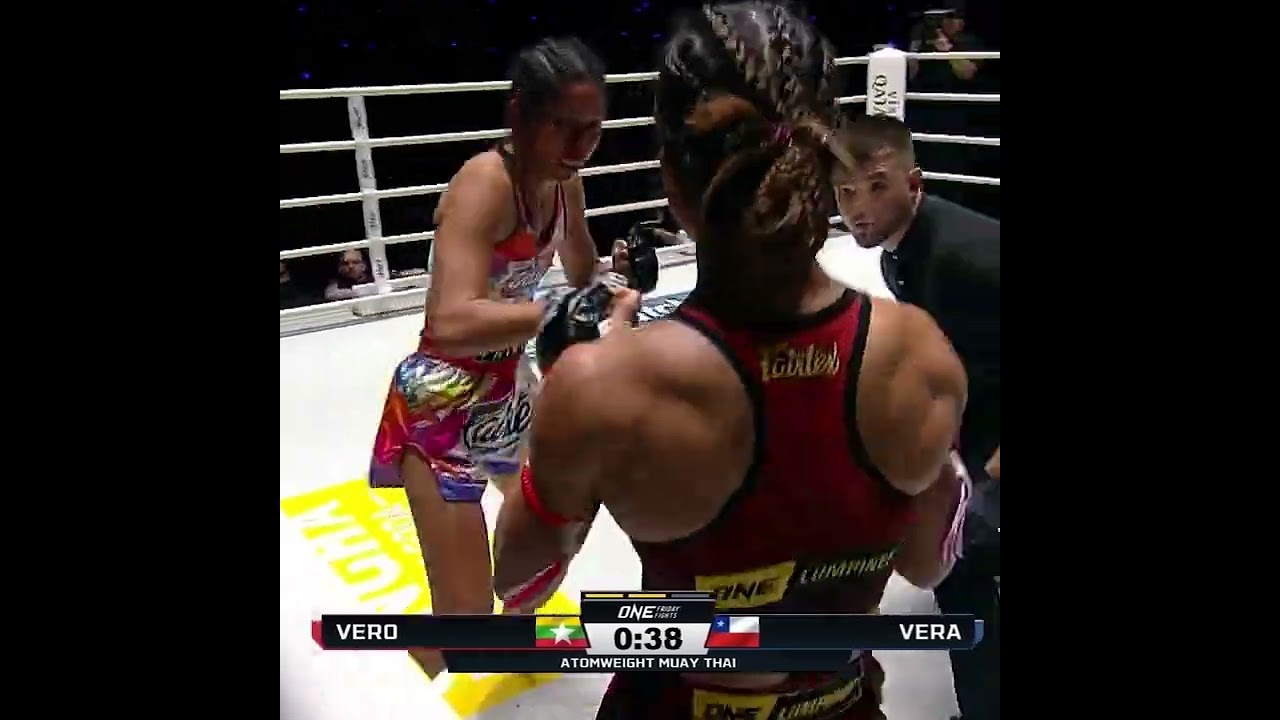 Francisca Vera rides a strong Round 2 to a split decision win over Lethwei legend Vero!