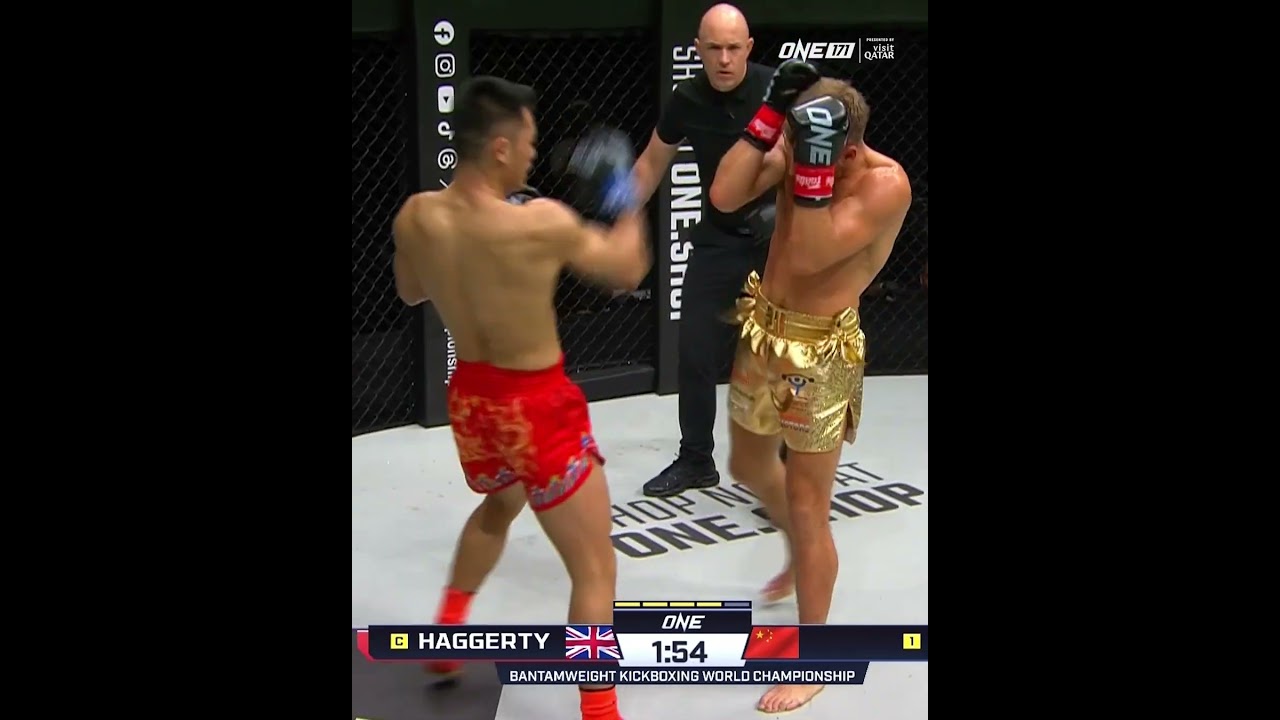 Jonathan Haggerty and Wei Rui went back and forth in the co main event of ONE 171: Qatar!