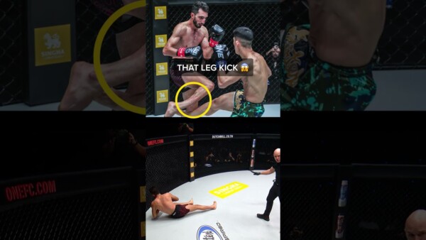 Ouch!  Will Masaaki Noiri break through with another brutal leg kick against Tawanchai at ONE 172?