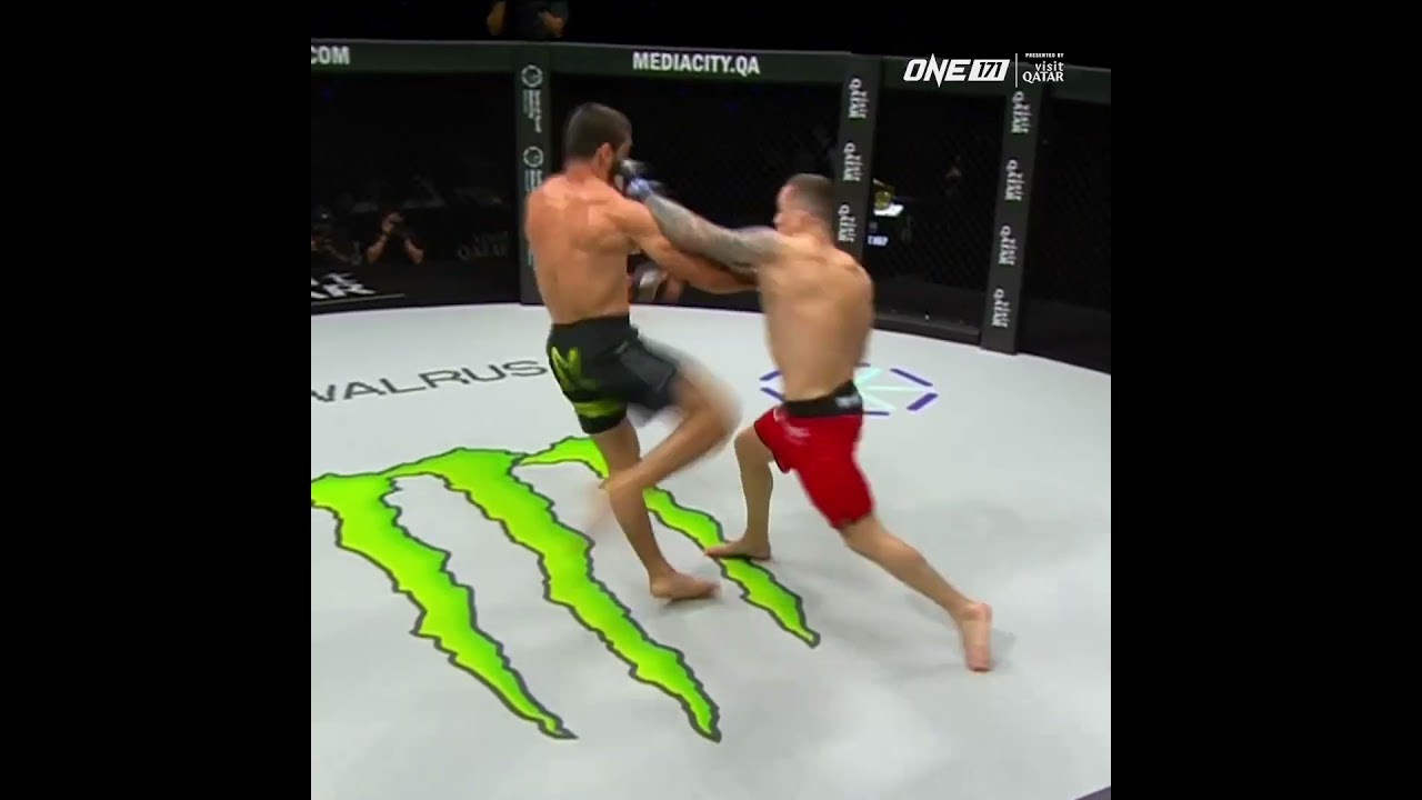 "Robocop" is BACK  Roberto Soldic faceplants Dagi Arslanaliev for an incredible first round KO!