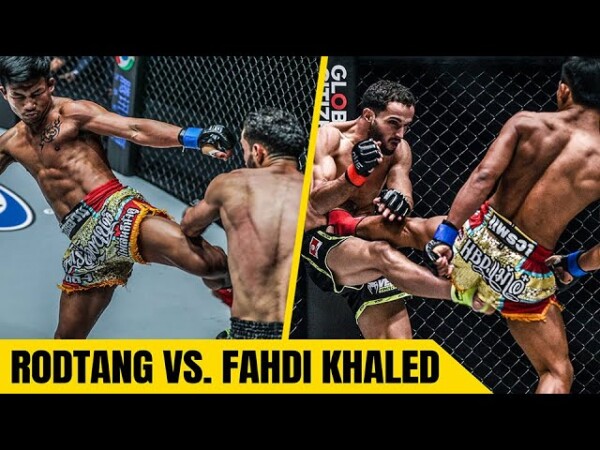Rodtang In His Element Against Fahdi Khaled  Muay Thai Full Fight