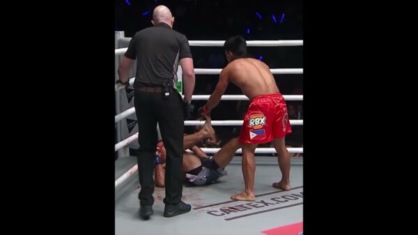 When Kevin Belingon unleashed one of the most DEVASTATING spinning back kicks you'll ever see!