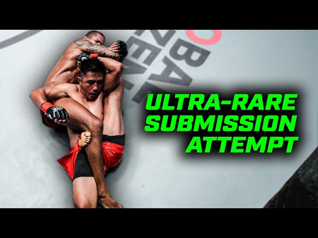 You Don't See This Submission Attempted Often  Adriano Moraes vs. Geje Eustaquio III