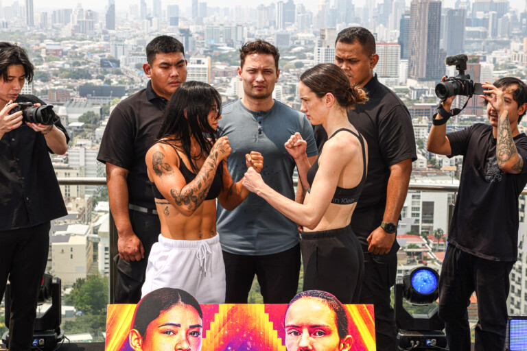 Allycia Hellen Rodrigues vs. Marie McManamon ONE Fight Night 29 Faceoffs