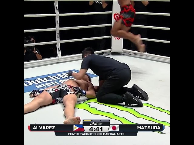 Asleep in 17 SECONDS  Carlos Alvarez scores a lightning fast anaconda choke submission!