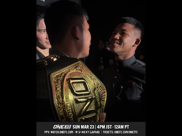 Get a closer look at the best moments from the ONE 172 Press Conference