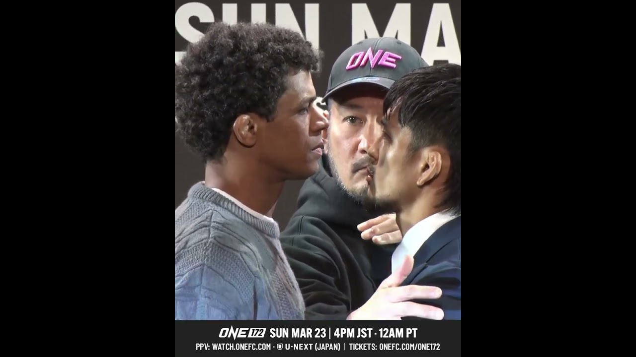 It’s getting HEATED  The stars of ONE 172: Takeru vs. Rodtang are ready to throw down!