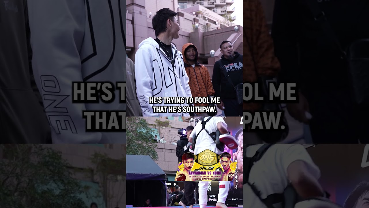 Mind games  Is Masaaki Noiri setting a trap for Tawanchai ahead of their ONE 172 showdown?