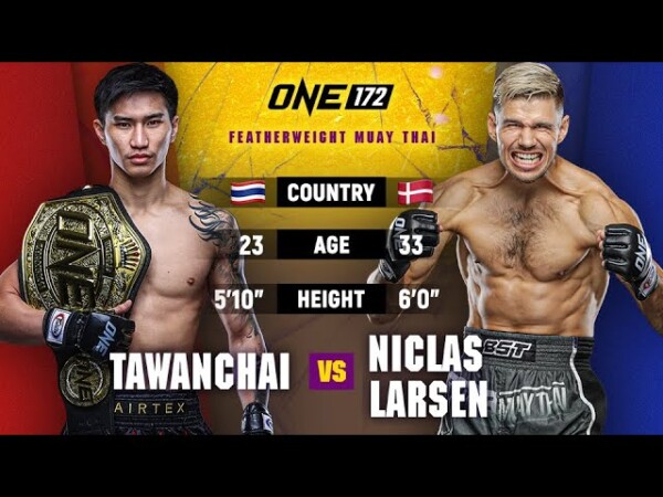 Muay Thai Dominance  Tawanchai vs. Niclas Larsen | Full Fight