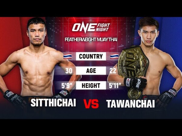 Razor Close Muay Thai Firefight | Sitthichai vs. Tawanchai