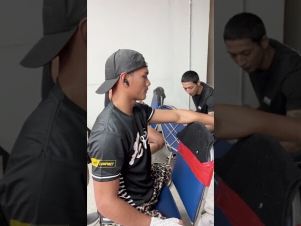 Ready for WAR  Rodtang wraps Sangarthit's hands ahead of his ONE debut at ONE Friday Fights 100!