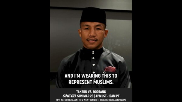 Repping strong during Ramadan  "The Iron Man" is dialed in as he gears up for ONE 172!