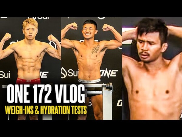 Rodtang Celebrates, Superlek Stripped ⚖️ ONE 172 Weight & Hydration Vlog