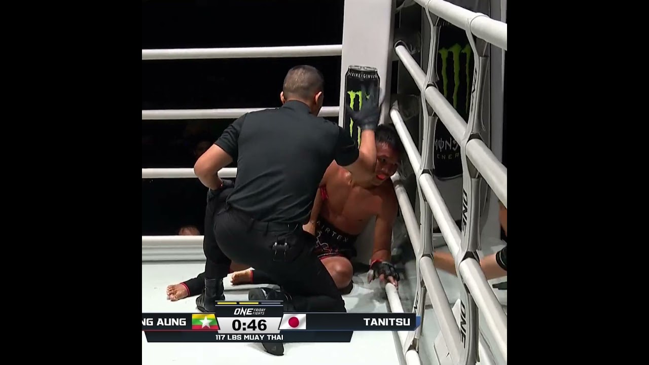 SHUT DOWN  Haruyuki Tanitsu moves to 4 0 in ONE Friday Fights with his third straight knockout!