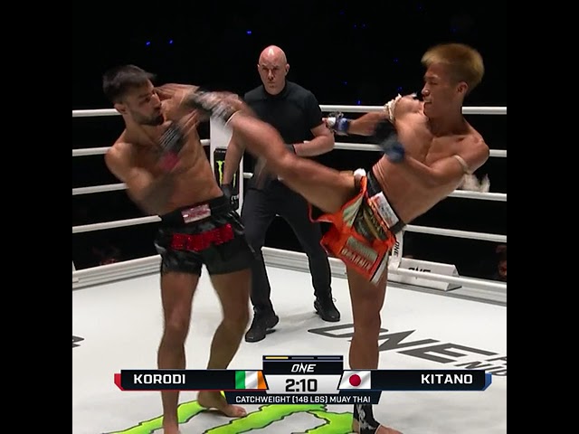 Stefan Korodi eats head kicks for breakfast