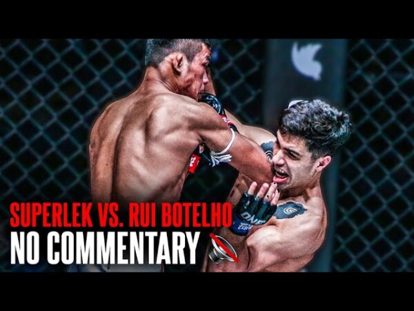 Superlek vs. Rui Botelho | Muay Thai Brawl With No COMMENTARY