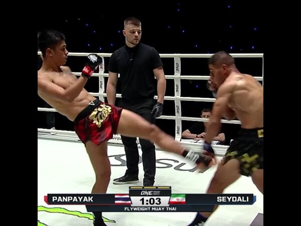 "The Angel Warrior" Panpayak closes the show with a third round TKO of Majid Seydali!