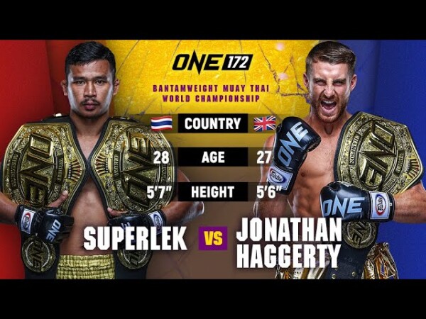 The Most Dangerous Striker Ever!?  Superlek vs. Haggerty | Full Fight