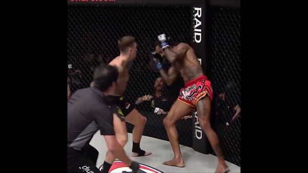 What a KO  Nieky Holzken rematches Sinsamut in a fiery kickboxing showdown at ONE Fight Night 100!