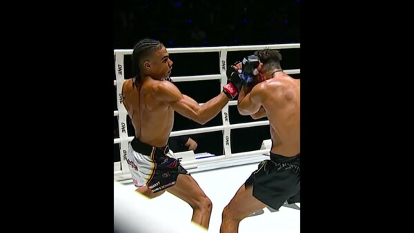 All the CHAOS from Johan Estupinan's Muay Thai barnburner with Zakaria El Jamari