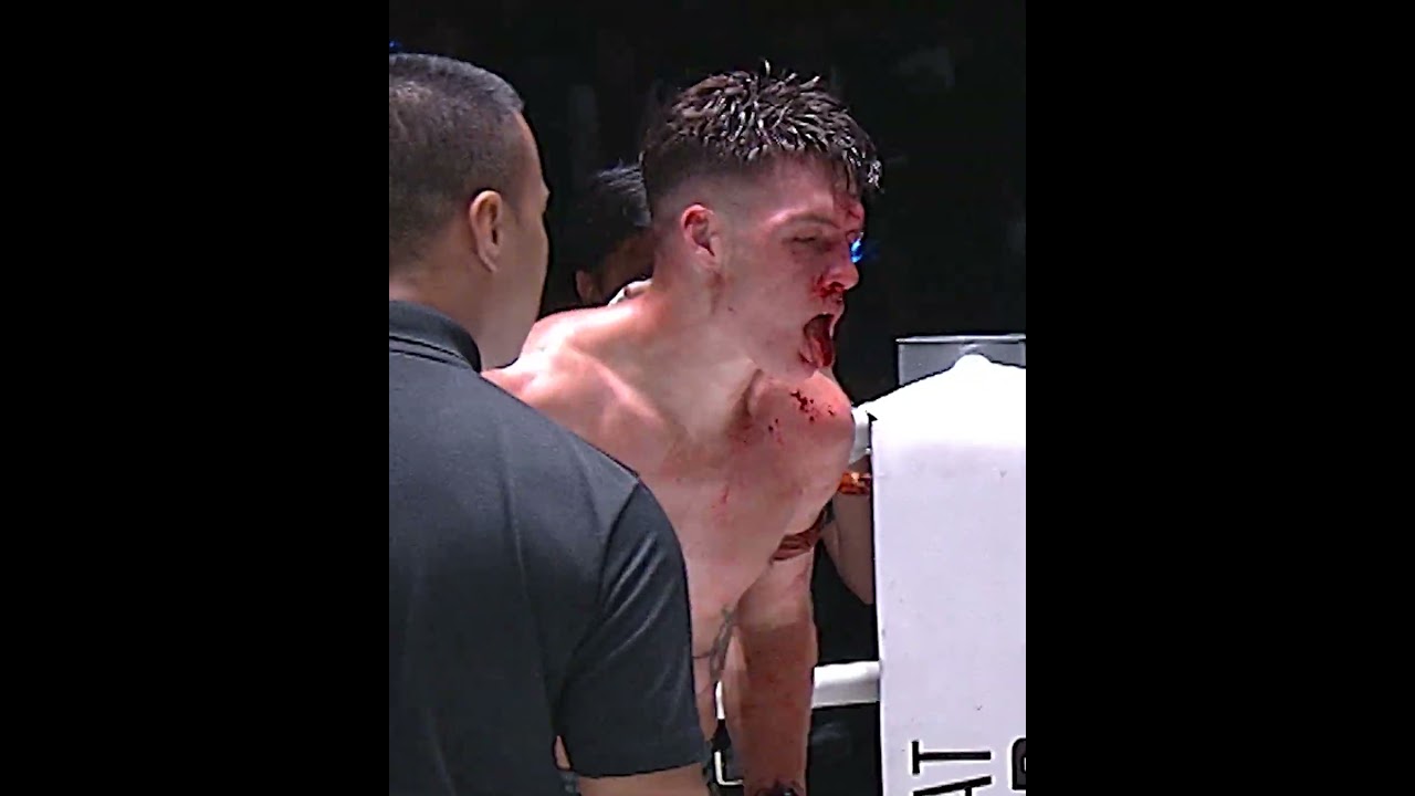 AT THE BUZZER  Watch Tyson Harrison pull off a knockout to remember against Rambo!