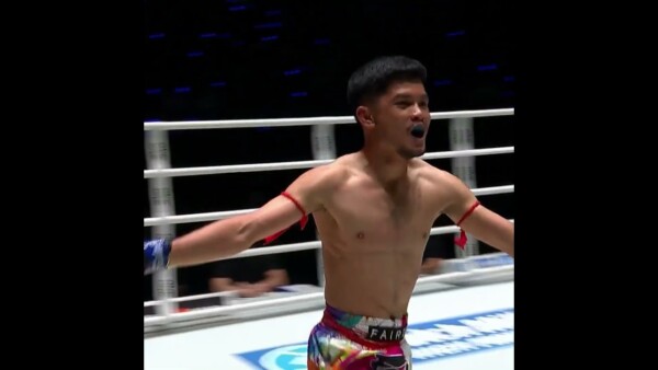 Face crumples Yangdam in the very first round to improve to 3 0 in ONE Friday Fights!