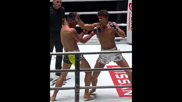 INSANE KNOCKDOWNS ‍ Otis Waghorn and Kongklai went all out in this fiery Muay Thai scrap!