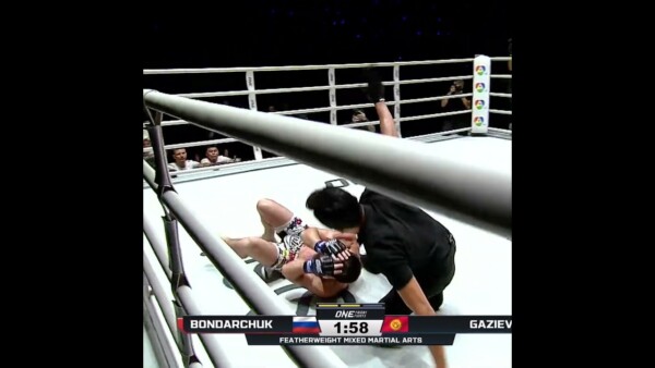 KILLER WHALE  Ivan Bondarchuk moves to 3 0 in ONE Friday Fights with a head kick KO!