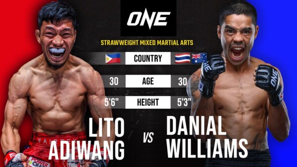 Nonstop Action  Lito Adiwang vs. Danial Williams Was EXPLOSIVE