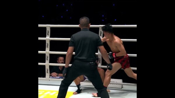 ON FIRE  Watcharaphon shuts down Mungkorn for his fourth straight knockout in ONE Friday Fights!