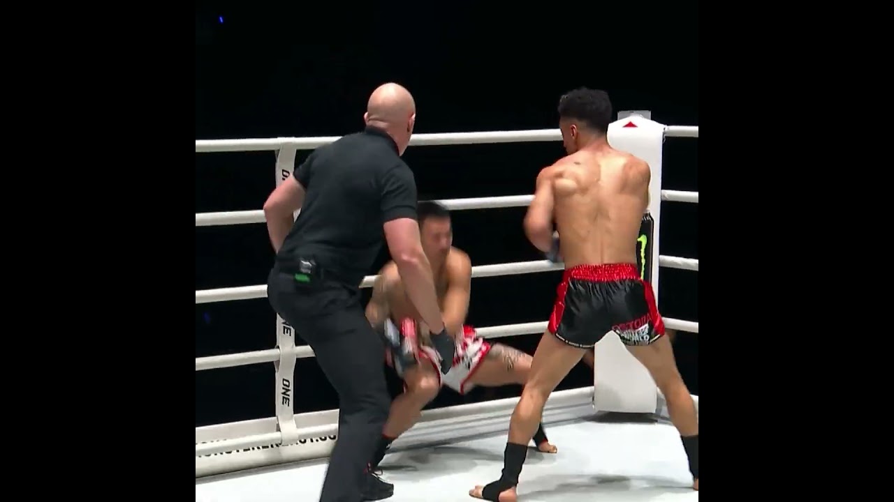 SHOCKING debut  Elmehdi El Jamari detonates Thongpoon in the very first round!