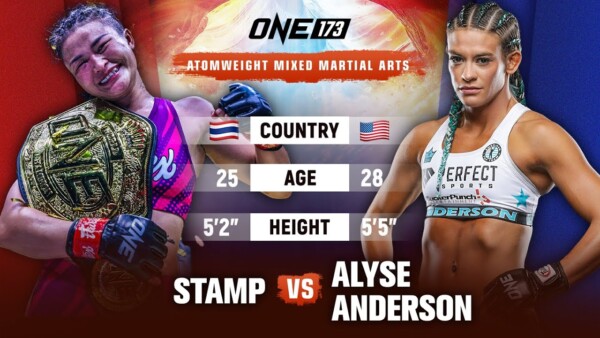Stamp’s Incredible U.S. Debut  MMA Full Fight vs. Alyse Anderson