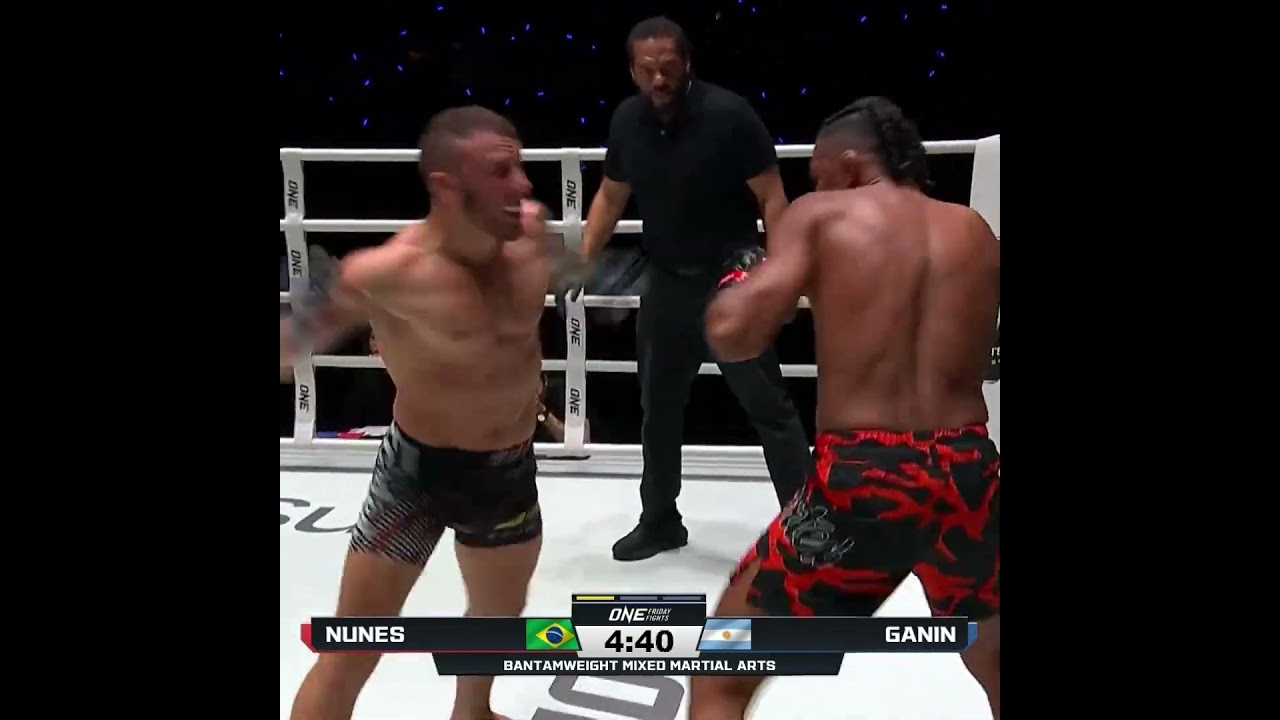 Stopped in 30 SECONDS ⏱️ Lucas Ganin swarms Harlysson Nunes for a lightning fast finish!