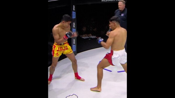 Witness the wild BUZZER BEATER KO that Johan Ghazali unleashed against Josue Cruz!