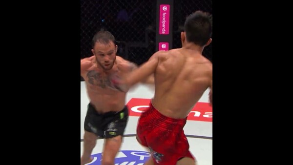 All the CHAOS that unfurled in the first fight between Joshua Pacio and Jarred Brooks!