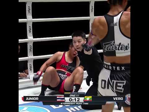 Back with a VENGEANCE  Vero snaps Junior's seven fight win streak by dominant second round TKO!