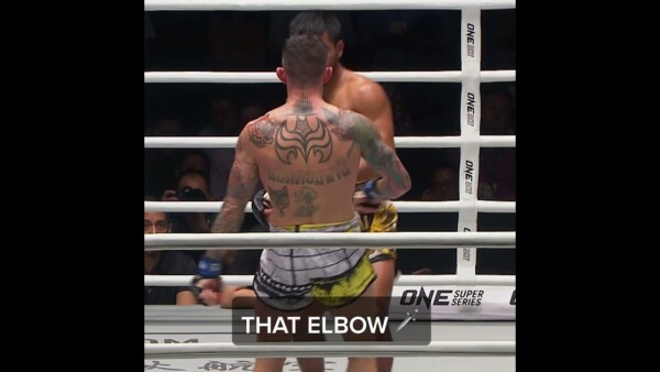 Elbow of destruction!  What did you think of Liam Harrison's Superman elbow?