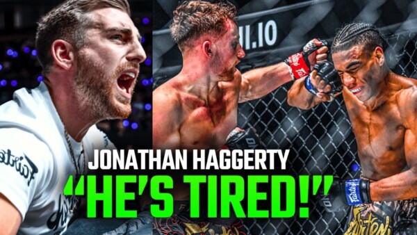 Jonathan Haggerty LOSES IT Watching His Brother  Muay Thai Full Fight
