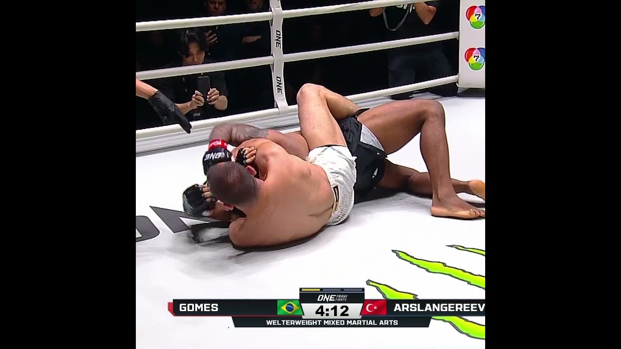 LIGHTNING FAST ⚡ Ruslan Arslangereev submits BJJ black belt Bismarck Gomes in just 54 seconds!