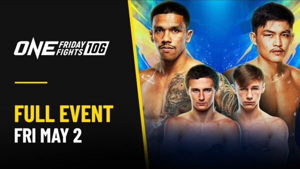 [Live In HD] ONE Friday Fights 106: Panrit vs. Suksawat