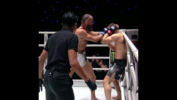 SLICING elbows  Sheagh Dobbin scores a first round TKO in our first bout at ONE Friday Fights 110!