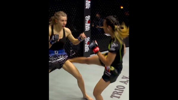 The RAZOR CLOSE Muay Thai battle between “Supergirl” and “Barbie!”