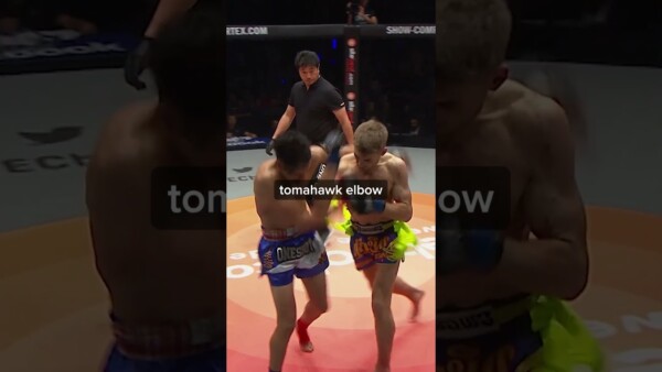 THUNDEROUS ⚡️ Which elbow strike do you think stands out the most in Muay Thai?