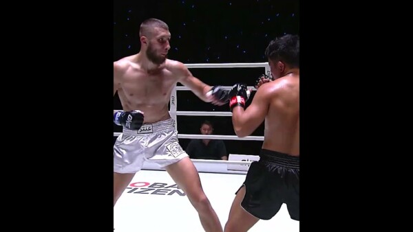 Trading KNOCKDOWNS  All the craziest moments from the first fight between Yodphupa and Antar Kacem!
