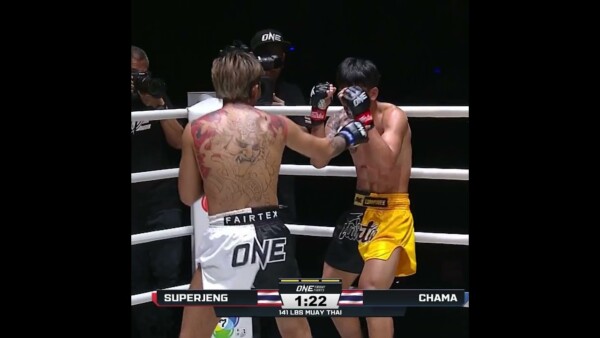 What a COMEBACK  Chama unleashes a third round rally on Superjeng for the TKO win!