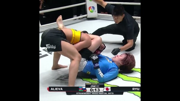What a COMEBACK  Norika Ryu secures the triangle choke win at ONE Friday Fights 107!