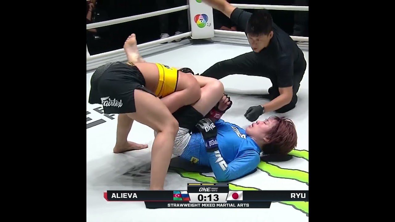 What a COMEBACK  Norika Ryu secures the triangle choke win at ONE Friday Fights 107!