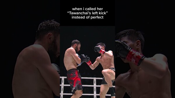 What makes Tawanchai's left kick one of the most effective tools in his arsenal?